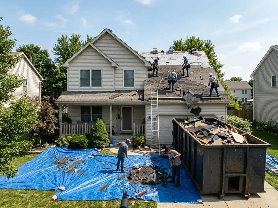 roof-replacement-debris-remova-004 — frequently asked questions, Cheapest Dumpster Rentals in Berryville, AR